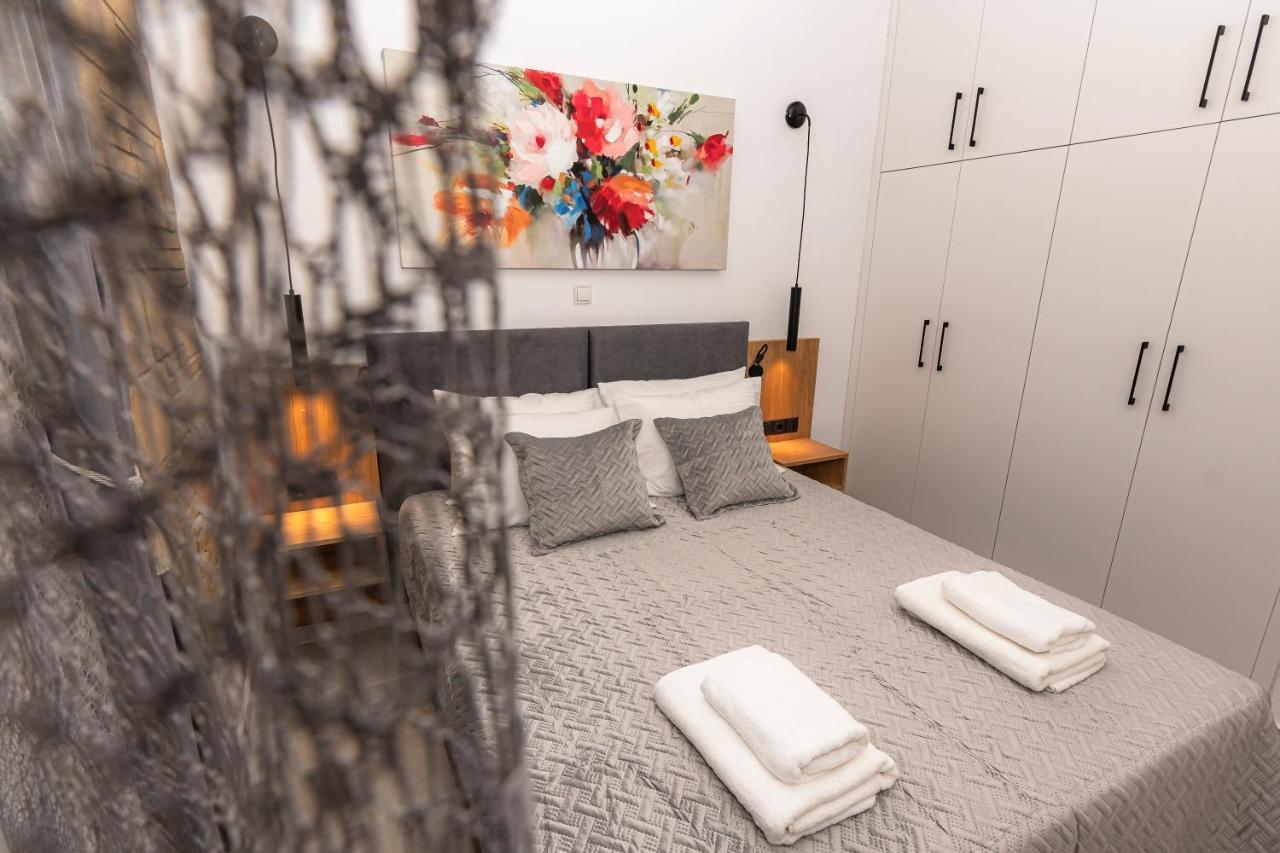 Rikanthos Stone Sea View Apartment Ι Faleliana ภายนอก รูปภาพ
