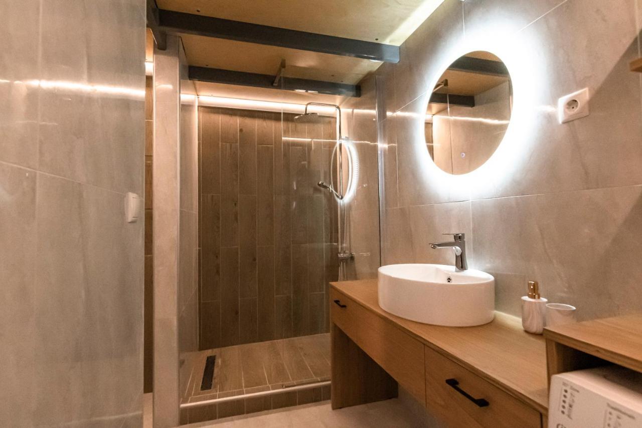 Rikanthos Stone Sea View Apartment Ι Faleliana ภายนอก รูปภาพ