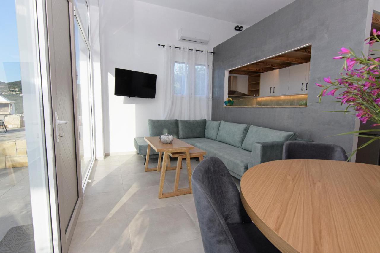 Rikanthos Stone Sea View Apartment Ι Faleliana ภายนอก รูปภาพ