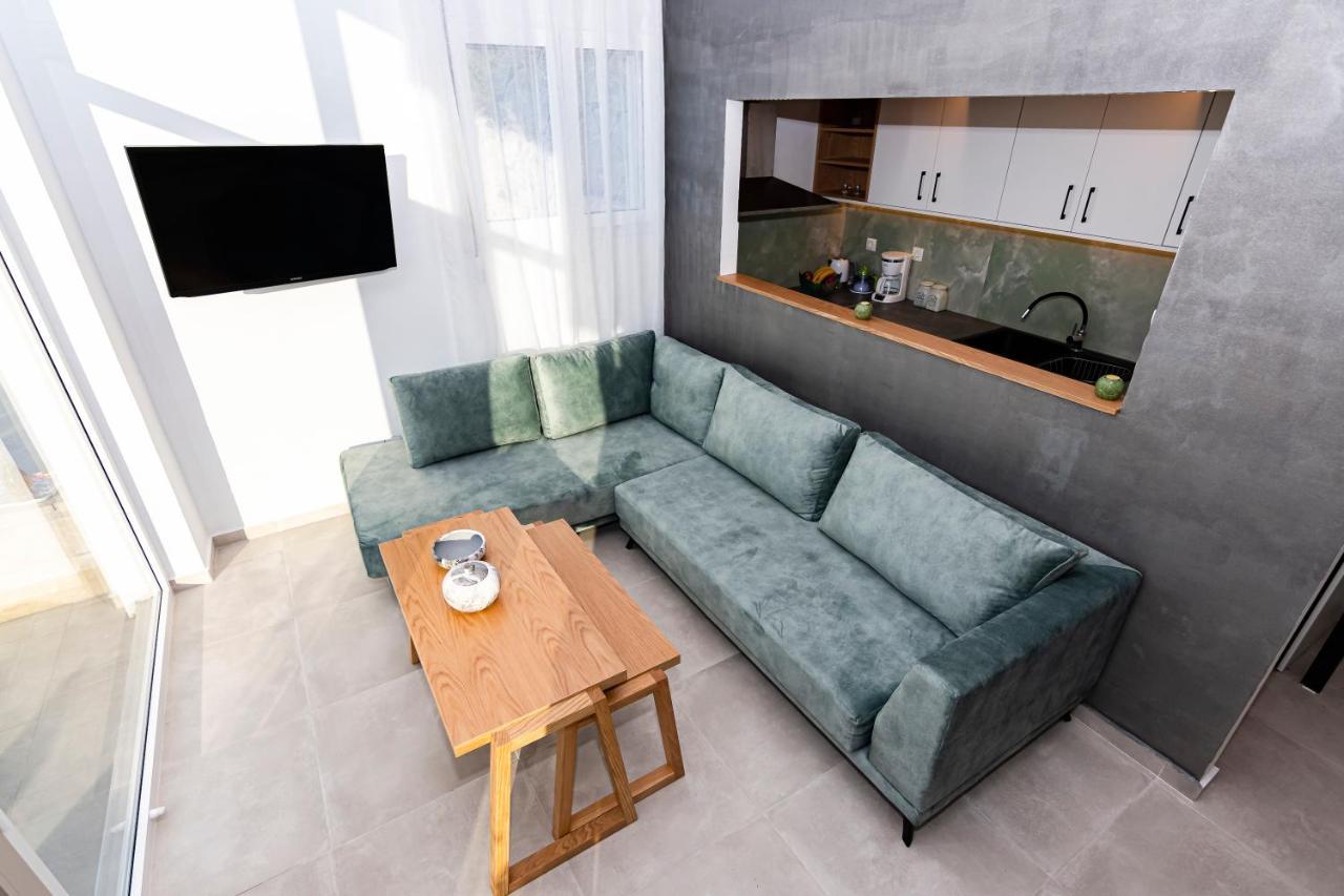 Rikanthos Stone Sea View Apartment Ι Faleliana ภายนอก รูปภาพ