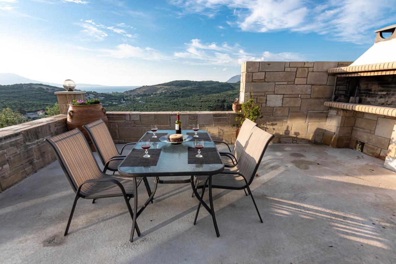 Rikanthos Stone Sea View Apartment Ι Faleliana ภายนอก รูปภาพ