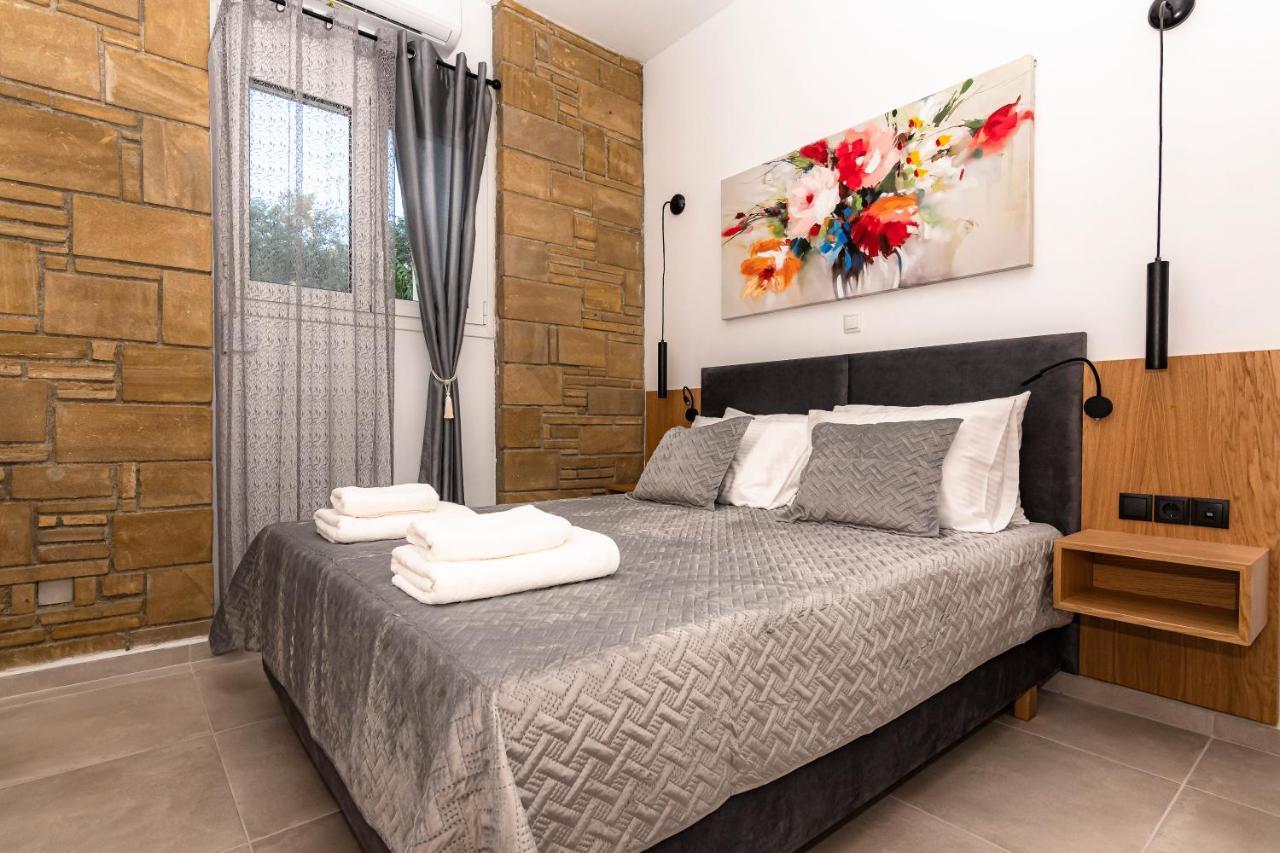 Rikanthos Stone Sea View Apartment Ι Faleliana ภายนอก รูปภาพ